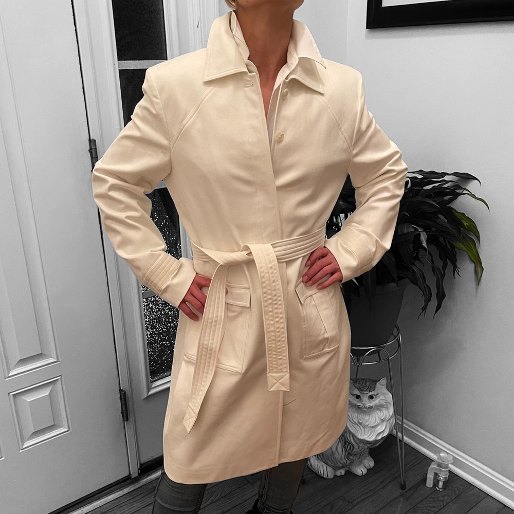 Liz 2-Piece Trench Coat and Pant Set - Gorgeous